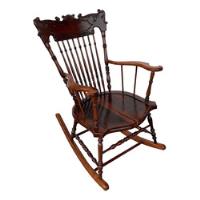 Magnifica Cadeira De Balanço Antiga Jacaranda Maciço comprar usado  Brasil 