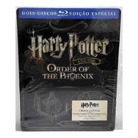 Usado, Blu Ray Harry Potter E A Ordem Da Fenix, Steelbook, Novo! comprar usado  Brasil 