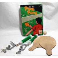 Antigo Jogo Ping Pong Década De 60 Completo Rede + Raquete comprar usado  Brasil 