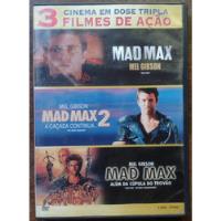 Usado, Dvd Mad Max Trilogia Mel Gibson (2 Dvds/3 Filmes) comprar usado  Brasil 