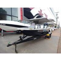 Lancha Metalboat Semi Nova Com Motor 115  comprar usado  Brasil 
