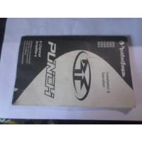 Manual Amplificador Rockford Fosgate Punch 801 S comprar usado  Brasil 