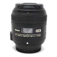 Lente Nikon Af-s Nikkor 40mm F/2.8g Dx Micro Seminova comprar usado  Brasil 