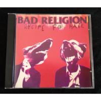 Cd Bad Religion - Recipe For Hate (nofx, Fugazi, Rancid), usado comprar usado  Brasil 
