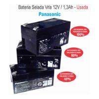 Bateria Selada Panasonic Vrla 12v 1,3ah Lc-r121r3pg - Usadas comprar usado  Brasil 