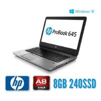 Usado, Notebook Hp Probook 645 G1 - Amd A8-5550m 8gb 240ssd - W10 comprar usado  Brasil 