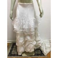 Saia \ Cauda De Vestido De Noiva Em Camadas Otimo Estado, usado comprar usado  Brasil 