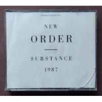 Cd New Order Substance Duplo 1987 Made In Usa comprar usado  Brasil 