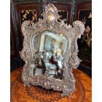 Espelho Prata De Lei Estilo Art Nouveau comprar usado  Brasil 