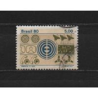 Selo Brasil,selo Embratel 15 Anos 1980,usado.ver Descrição., usado comprar usado  Brasil 