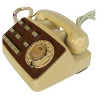 Usado, Telefone De Disco Pabx Antigo Gte Telequipo Colecionador  comprar usado  Brasil 