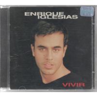 Cd Enrique Iglesias - Vivir comprar usado  Brasil 