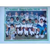 Pôster Duplo Revista Placar - Palmeiras E Vasco Campeão 94 comprar usado  Brasil 