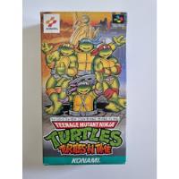 Turtles In Time Super Famicom Original Completo  comprar usado  Brasil 