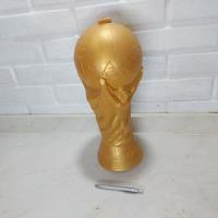 Trofeu Taça Do Mundo Futebol Plástico 2014 Rumo Ao Hexa 40cm comprar usado  Brasil 