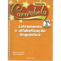 Livro Letramento E Alfabetização Linguística, Vol 1, Coleção Carambola, Maria Fernandes comprar usado  Brasil 