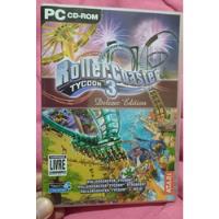 Game Pc Roller Coaster Tycoon 3 Deluxe Edition comprar usado  Brasil 