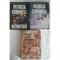 Livro Patricia Cornwell 3 Tits Conf Foto Fator Scarpetta Necroterio, usado comprar usado  Brasil 