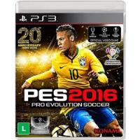 Pes 2016 Pro Evolution Ps3 Midia Fisica Original Play 3 Sony, usado comprar usado  Brasil 
