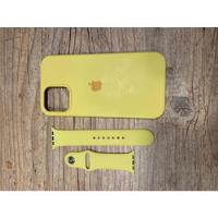 Kit Capa iPhone 12 Pro Max E Pulseira Apple Watch Amarelo comprar usado  Brasil 
