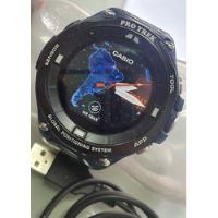 Relógio Smartwatch Casio Protrek Wsd-f20a Azul Excelente Est comprar usado  Brasil 