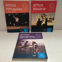Livros Projeto Athos História Português Geografia Ftd H660 comprar usado  Brasil 