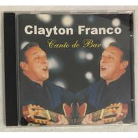 Cd Clayton Franco (canto De Bar) comprar usado  Brasil 
