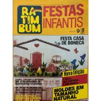 Revista Decoração Festas Infantil 9 Painel Toalha Molde 723n comprar usado  Brasil 