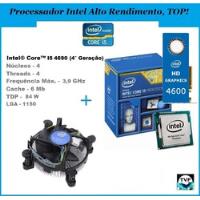 Processador Intel I5 4690 Gráficos Hd Intel® 4600 + Cooler comprar usado  Brasil 