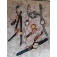 Usado, Lote 10 Relógios Pequenos Antigos Sucatas Leia Descrição comprar usado  Brasil 