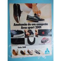 Propaganda Vintage. Tênis Arco Flex Sport 2001 S.a. Anatomia comprar usado  Brasil 
