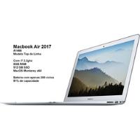Apple Macbook Air 2017 Corei7 / 8gb / 512gb Ssd Top De Linha comprar usado  Brasil 