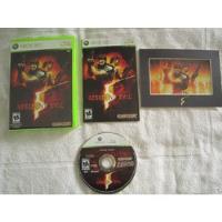 Xbox 360 Resident Evil 5 Com Quadro De Foto Do Jogo Original, usado comprar usado  Brasil 