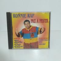  Cd Ronnie Rap - Faz A Festa, usado comprar usado  Brasil 