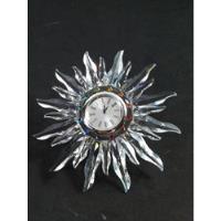 Relógio De Mesa Cristal Swarovski Solaris  comprar usado  Brasil 