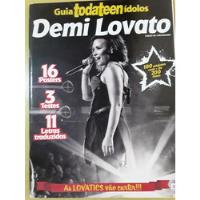 Pl552 Revista Toda Teen Ídolos Demi Lovato 100 Pag 200 Fotos comprar usado  Brasil 