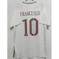 Camisa Roma Edicao Especial 16/17 #10 Totti Autografada comprar usado  Brasil 