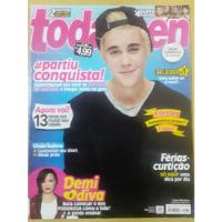 Pl558 Revista Toda Teen Nº230 Jan15 Justin Bieber Demi Lovat comprar usado  Brasil 