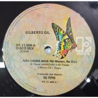 Lp - Gilberto Gil - Não Chore Mais (single, Promo)  comprar usado  Brasil 