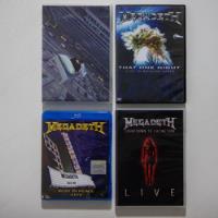 3 Dvds 1 Blu Ray Megadeth Rude Buenos Aires Rust Countdown comprar usado  Brasil 