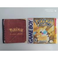 Pokémon Yellow Amarelo Com Caixa E Manual Veja Fotos , usado comprar usado  Brasil 