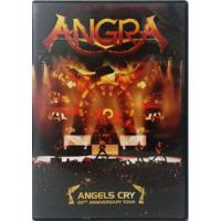 Capa / Encarte Dvd Angra Angels Cry 20th Anniversary Tour comprar usado  Brasil 