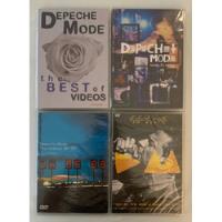 4 Dvds Depeche Mode The Videos 8698 + Live In Milan Angel comprar usado  Brasil 