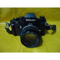 Câmera Fotografica Nikon F3 - Antiga C/ Lente 50mm comprar usado  Brasil 