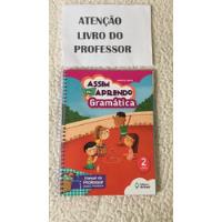 Usado, Livro Assim Eu Aprendo Gramatica 2 Manual Do Professor comprar usado  Brasil 