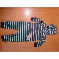 Carters Macacao Pijama Fleece C/capuz Kids Menino Listrado, usado comprar usado  Brasil 