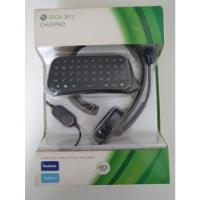 Chatpad Xbox 360 Original Acompanha Headset E Teclado, usado comprar usado  Brasil 