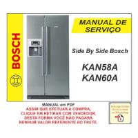 Manual Técnico Serviço Side By Side Bosch  Kan58a Kan60a comprar usado  Brasil 