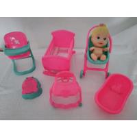 Kit Com 6 Acessórios + Boneca Little Dolls Da Diver Toys comprar usado  Brasil 