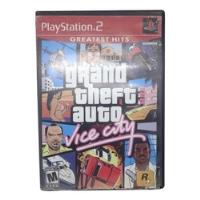 Só Cx Grand Theft Auto Vice City Original Ps2 Play 2 Sem Cd comprar usado  Brasil 